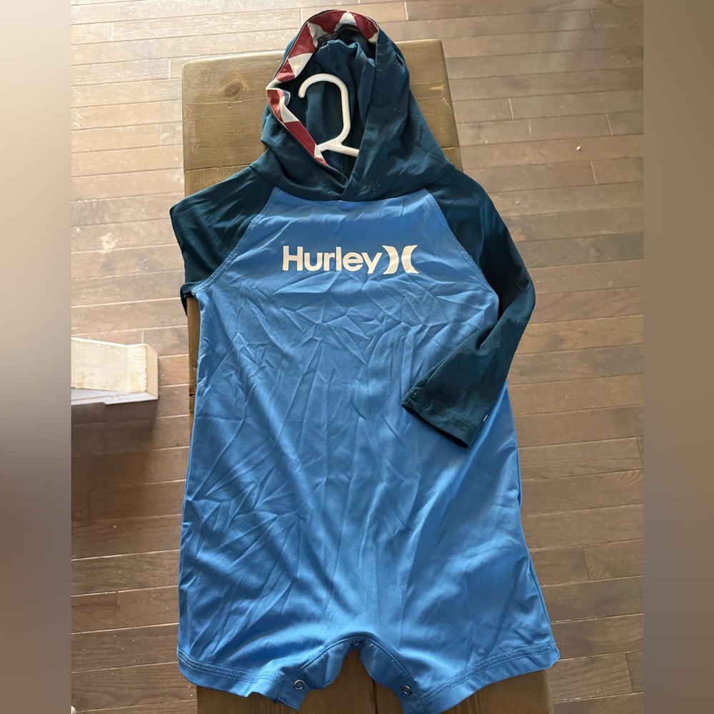 Hurley Blue Rash Guard